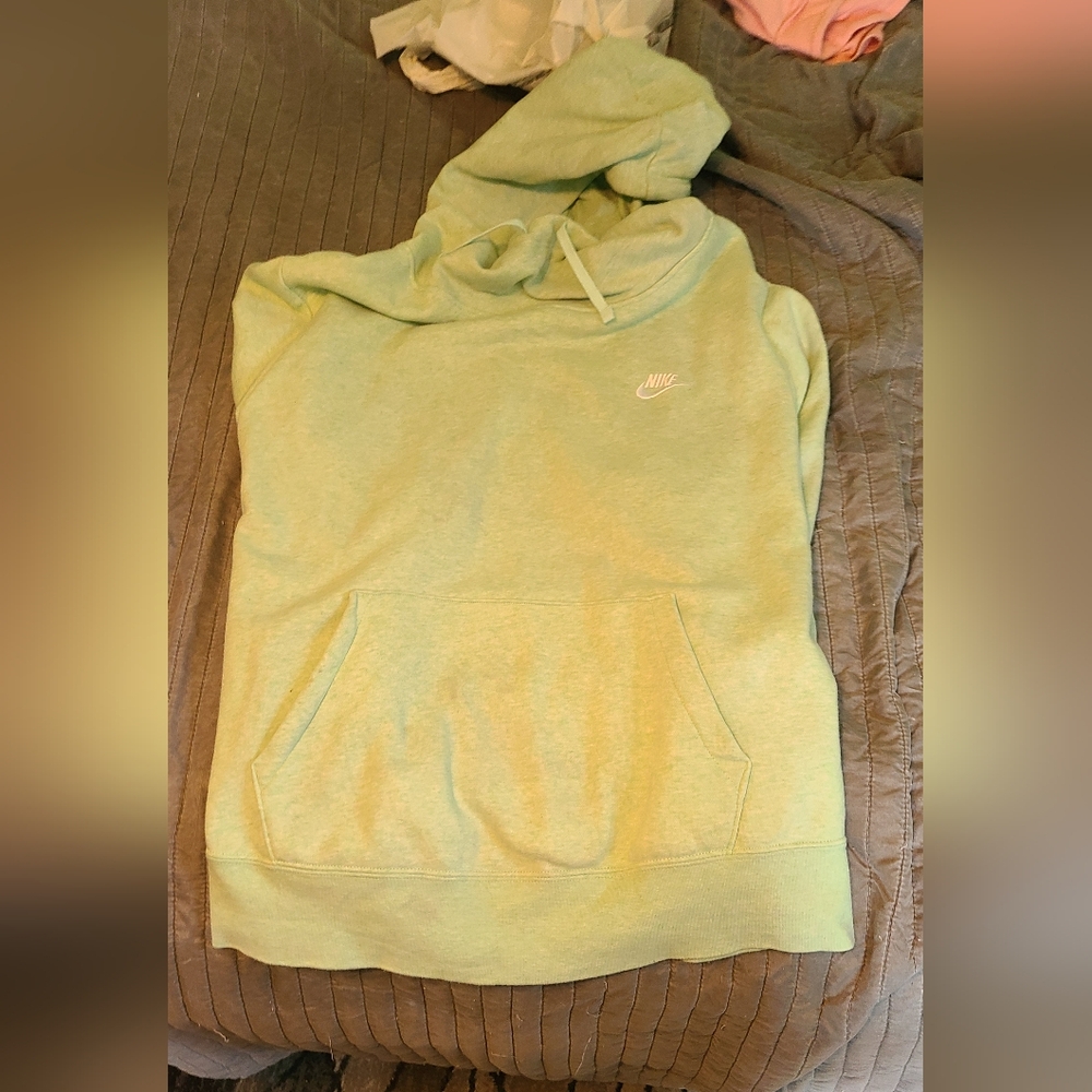Nike Light Green Hoodie